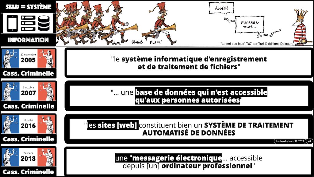 jurisprudence système de traitement automatisé de données #452 le droit de l'OSINT #2 l'accès légitime aux données Open Source © Ledieu-Avocats 2023