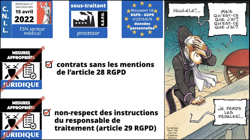 #462 principes RGPD actualité données personnelles jurisprudence CNIL #04 RESPONSABLE SOUS-TRAITANT © Ledieu-Avocats 11-04-2023.027