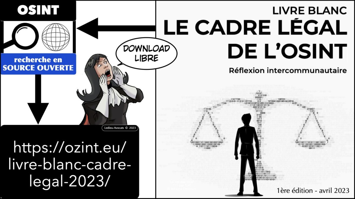 OSINT Libre Blanc quel cadre légal ? 05-04-2023