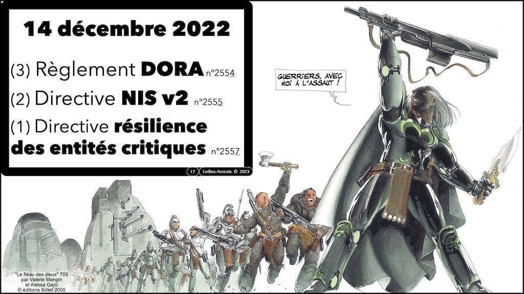 #469 DORA la cyber sécurité du secteur financier expliquée aux avocats d'affaires DORA vs NISv2 © Ledieu-Avocats 2023.jpeg.002
