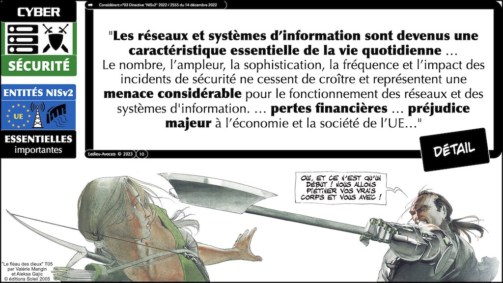‎#478 spécial CLUSIR Normandie la Directive NISv2 expliquée par l'ANSSI ***45mn*** © Ledieu-Avocats 18-06-2023.‎010