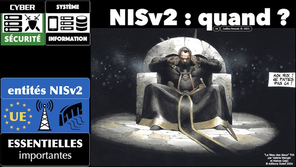 ‎#478 spécial CLUSIR Normandie la Directive NISv2 expliquée par l'ANSSI ***45mn*** © Ledieu-Avocats 18-06-2023.‎018