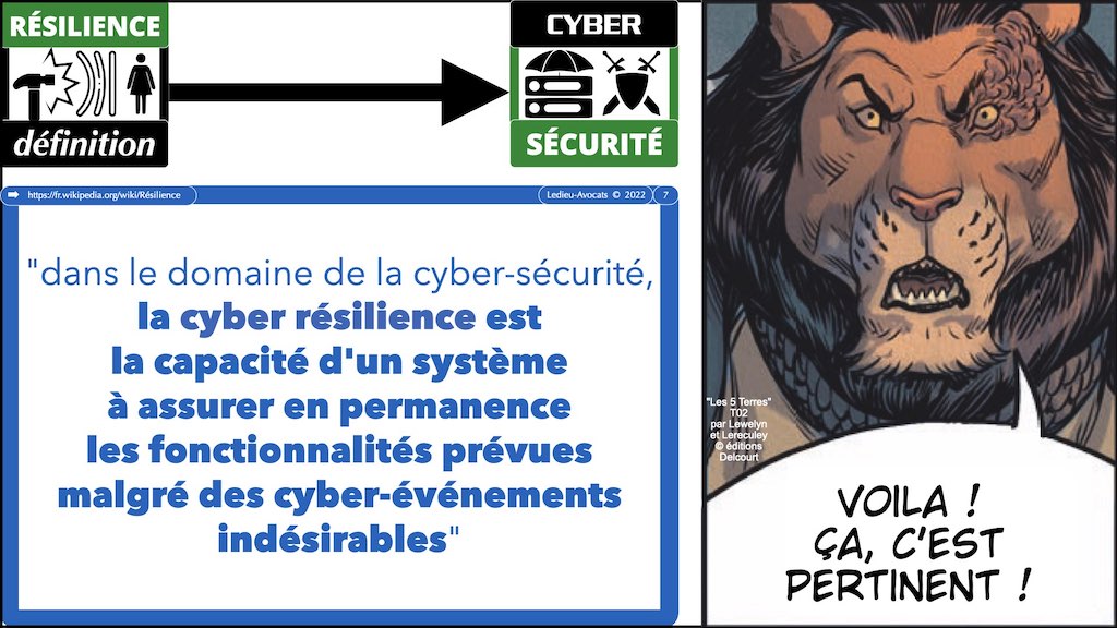 cyber résilience Opérationnelle numérique DORA © Ledieu-Avocats 18-07-2022