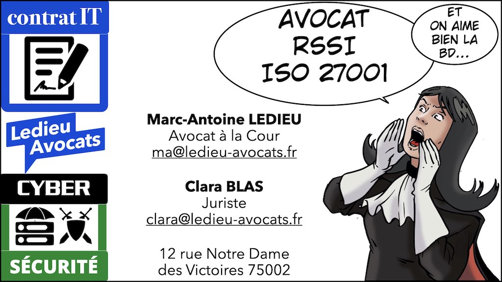 #498 IT Paris NISv2 DORA & RSSI impact direct sur le prestataire IT sous-traitant © Ledieu-Avocats 27-09-2023.002