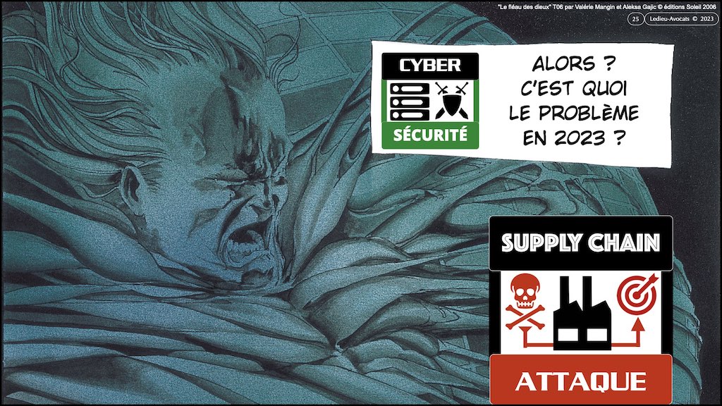 ‎#492 la cyber sécurité et le droit EN 2023 conférence TOTAL ENERGIE © Ledieu-Avocats 30-08-2023 © Ledieu-Avocats 2023.‎025