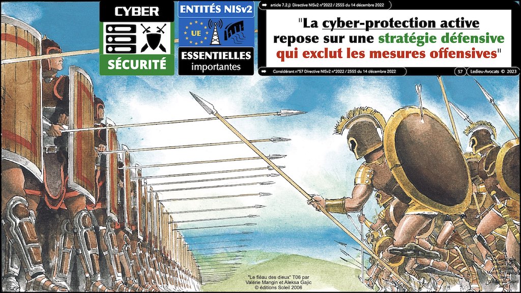 ‎#492 la cyber sécurité et le droit EN 2023 conférence TOTAL ENERGIE © Ledieu-Avocats 30-08-2023 © Ledieu-Avocats 2023.‎057