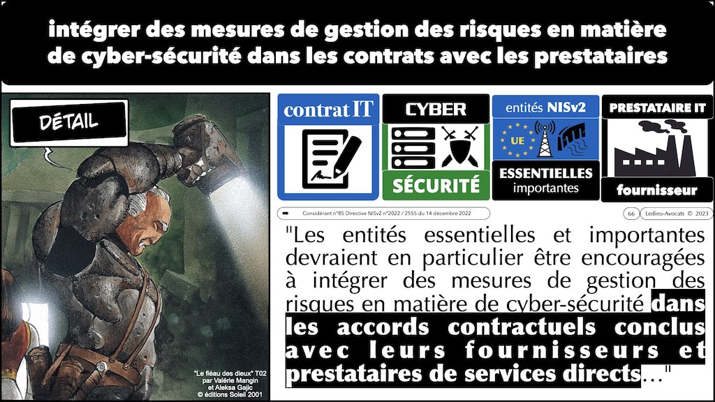 ‎#492 la cyber sécurité et le droit EN 2023 conférence TOTAL ENERGIE © Ledieu-Avocats 30-08-2023 © Ledieu-Avocats 2023.‎066