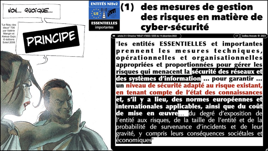 ‎#494 NISv2 ANSSI la cyber sécurité des communications électroniques CLUB UTILISATEURS THEGREENBOW 12 septembre 2023 © Ledieu-Avocats 07-09-2023.‎017