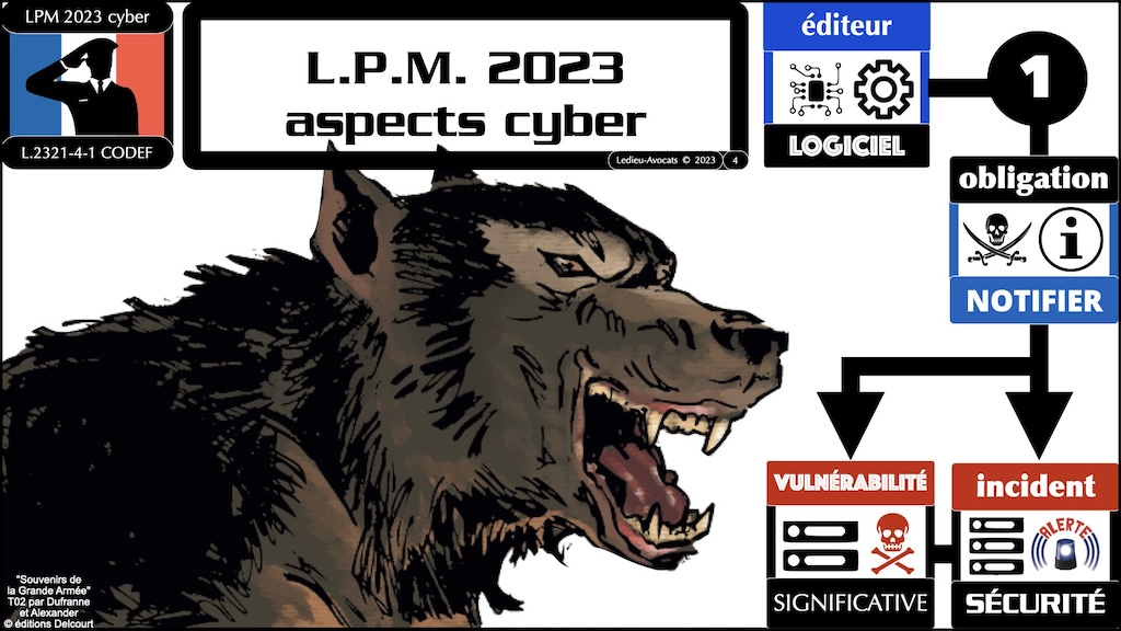 #501 LPM 2023 aspects cyber veille législation OSSIR 10 octobre 2023 © Ledieu-Avocats 10-10-2023.004