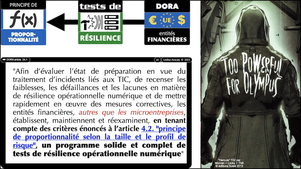 #507 déchiffrer DORA #03 résilience (numérique) et principe de proportionnalité © Ledieu-Avocats 28-10-2023.045
