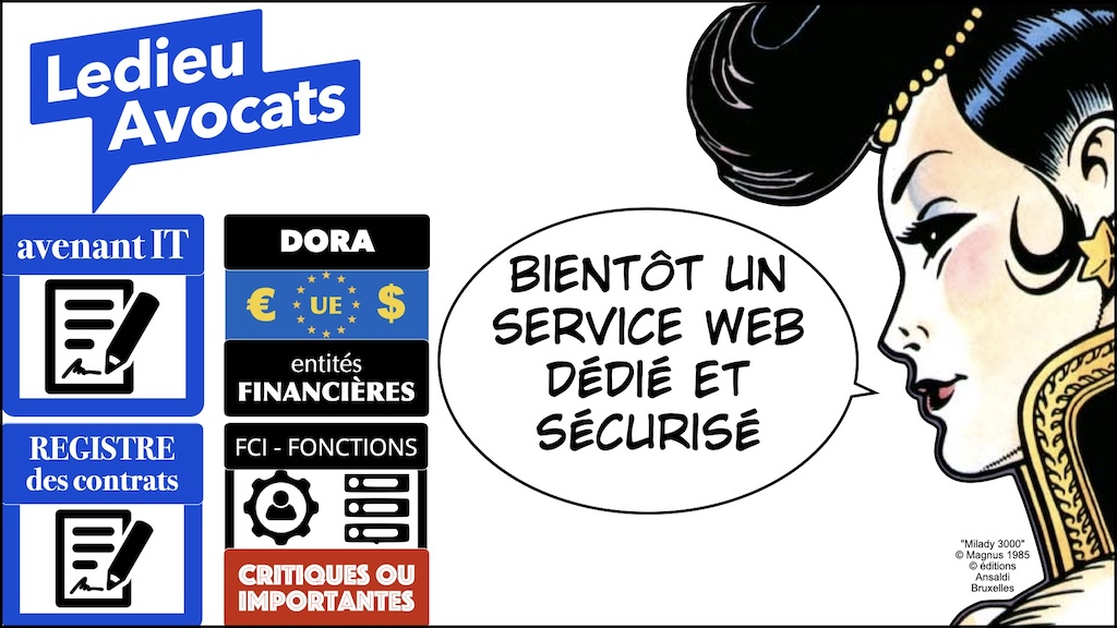 service web dédié DORA #03 résilience (numérique) et principe de proportionnalité © Ledieu-Avocats 2023