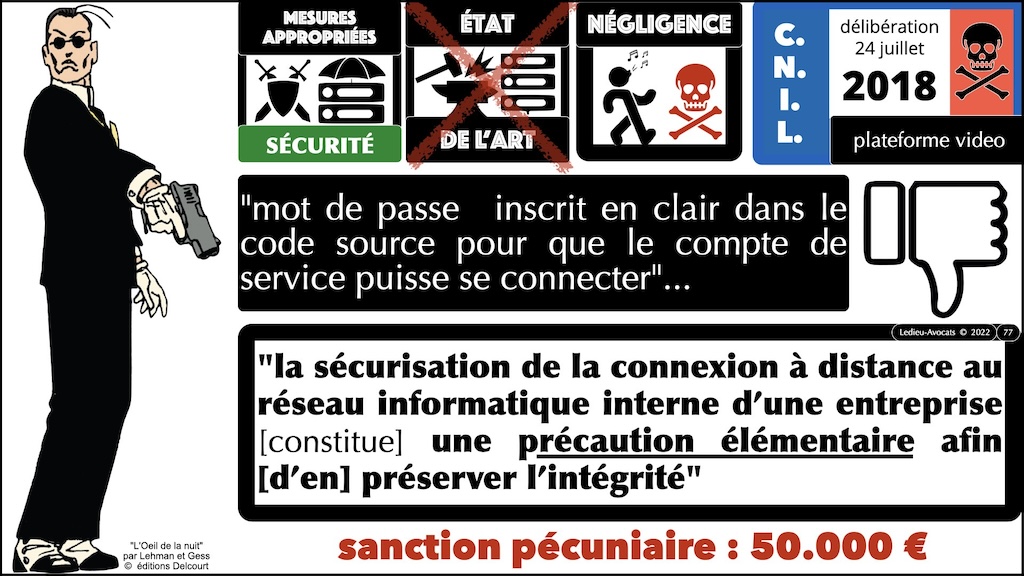 #508-1 responsabilité - Le droit de la cybersécurité pour pro du PENTEST [formation BZHunt 2 novembre 2023] © Ledieu-Avocats 29-10-2023.077
