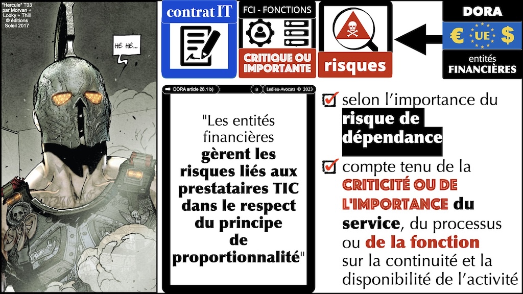 #510-2 déchiffrer DORA #04 Fonctions Cfritiques ou Importantes et contrat TIC © Ledieu-Avocats 2023.003