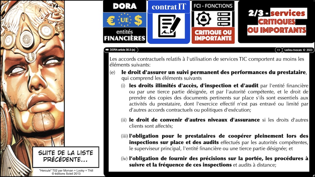 #510-2 déchiffrer DORA #04 Fonctions Cfritiques ou Importantes et contrat TIC © Ledieu-Avocats 2023.006