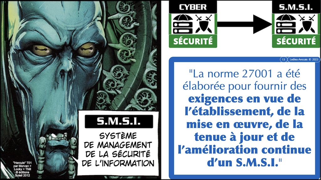 #512-2 cyber SECURITE * RESEAU * SYSTEME d'INFORMATION * NISv2 et ISO 27000 © Ledieu-Avocats 2023.013