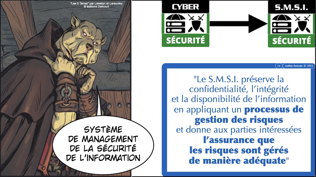 #512-2 cyber SECURITE * RESEAU * SYSTEME d'INFORMATION * NISv2 et ISO 27000 © Ledieu-Avocats 2023.014