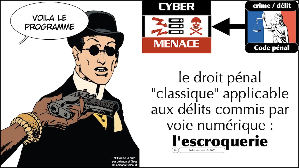 #512-3 cyber sécurité FOCUS la MENACE NUMERIQUE et DROIT PENAL © Ledieu-Avocats 08-11-2023.019