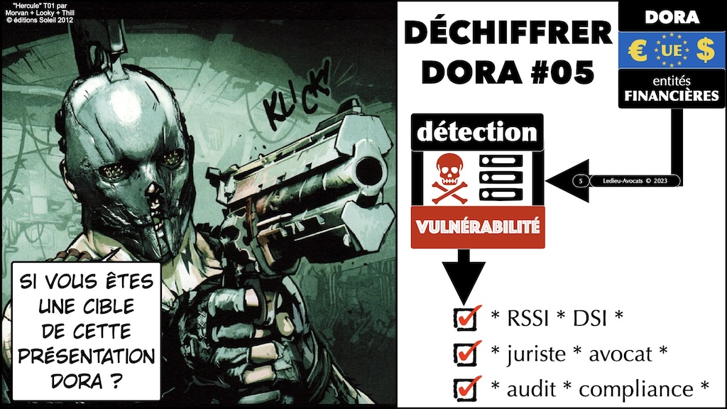 #514 déchiffrer DORA #05 détection des vulnérabilités PATROWL © Ledieu-Avocats 10-11-2023.005
