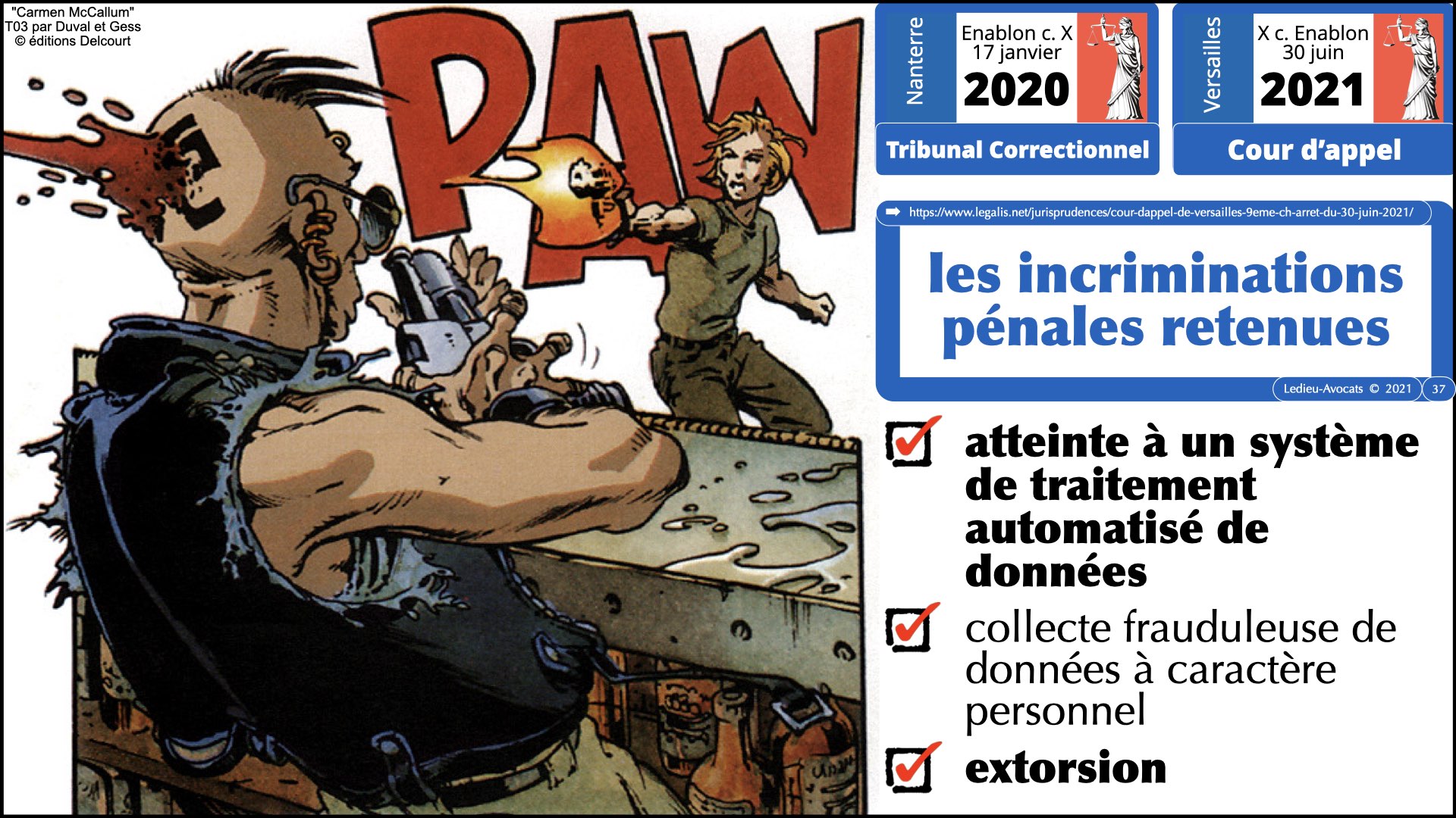 #520 M2 droit du numérique le DROIT de la violence numérique accès maintien frauduleux légitime défense action offensive © Ledieu-Avocats 22-11-2023.037