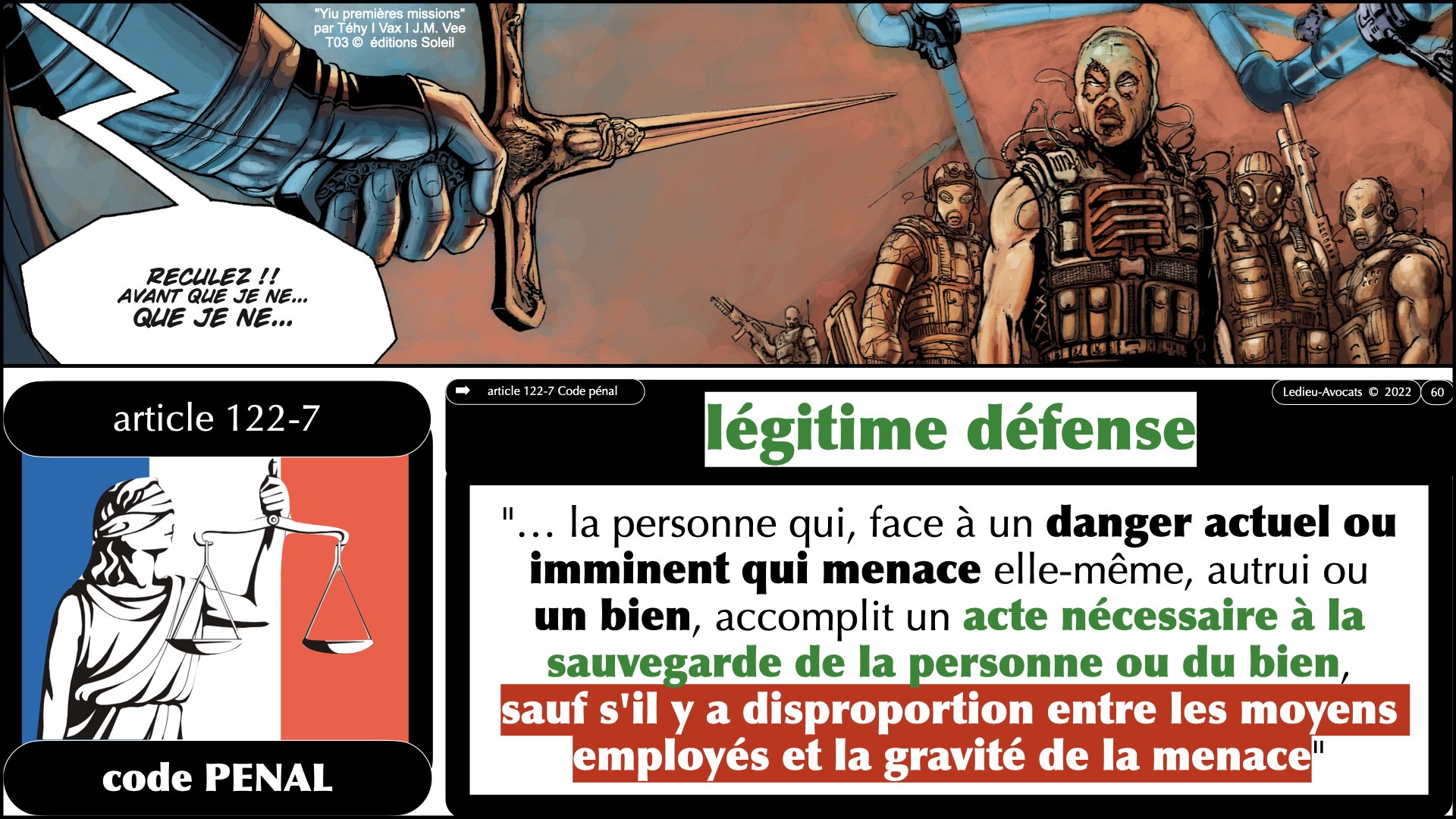 #520 M2 droit du numérique le DROIT de la violence numérique accès maintien frauduleux légitime défense action offensive © Ledieu-Avocats 22-11-2023.060