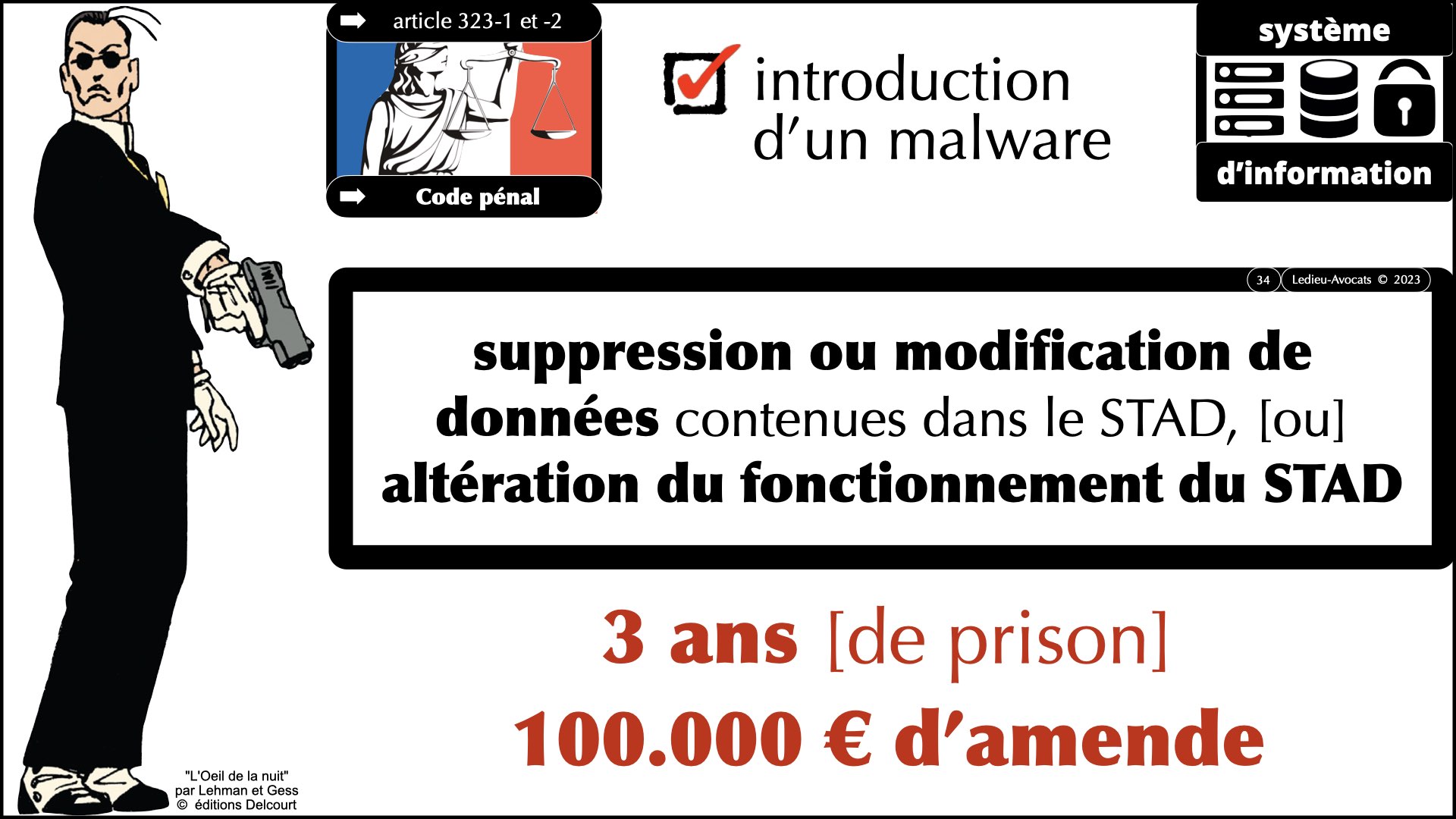 #522 la menace cyber expliquée aux Experts-Comptables ECF Ile de France 30 novembre 2023 © Ledieu-Avocats 2023.034