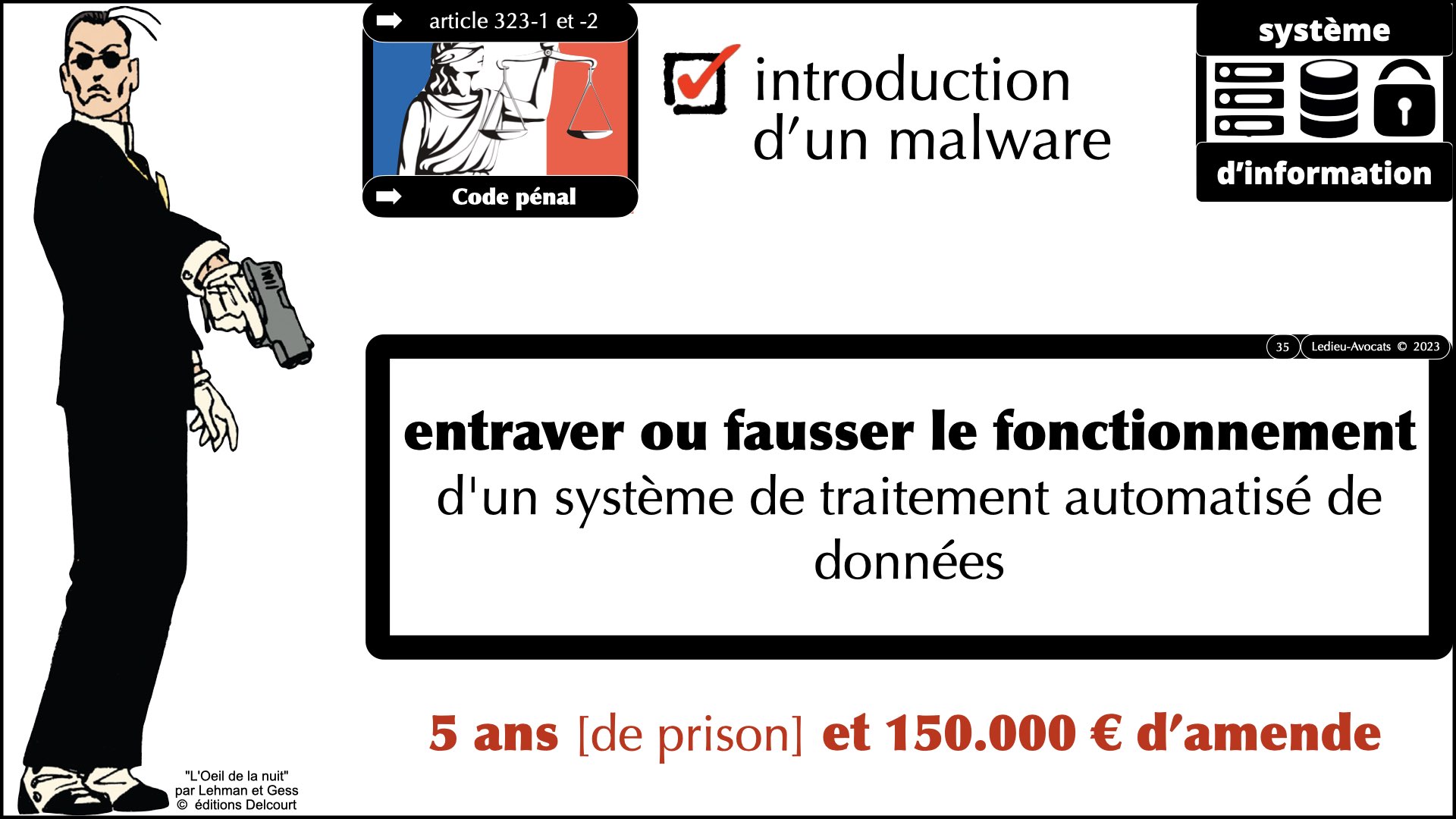 #522 la menace cyber expliquée aux Experts-Comptables ECF Ile de France 30 novembre 2023 © Ledieu-Avocats 2023.035