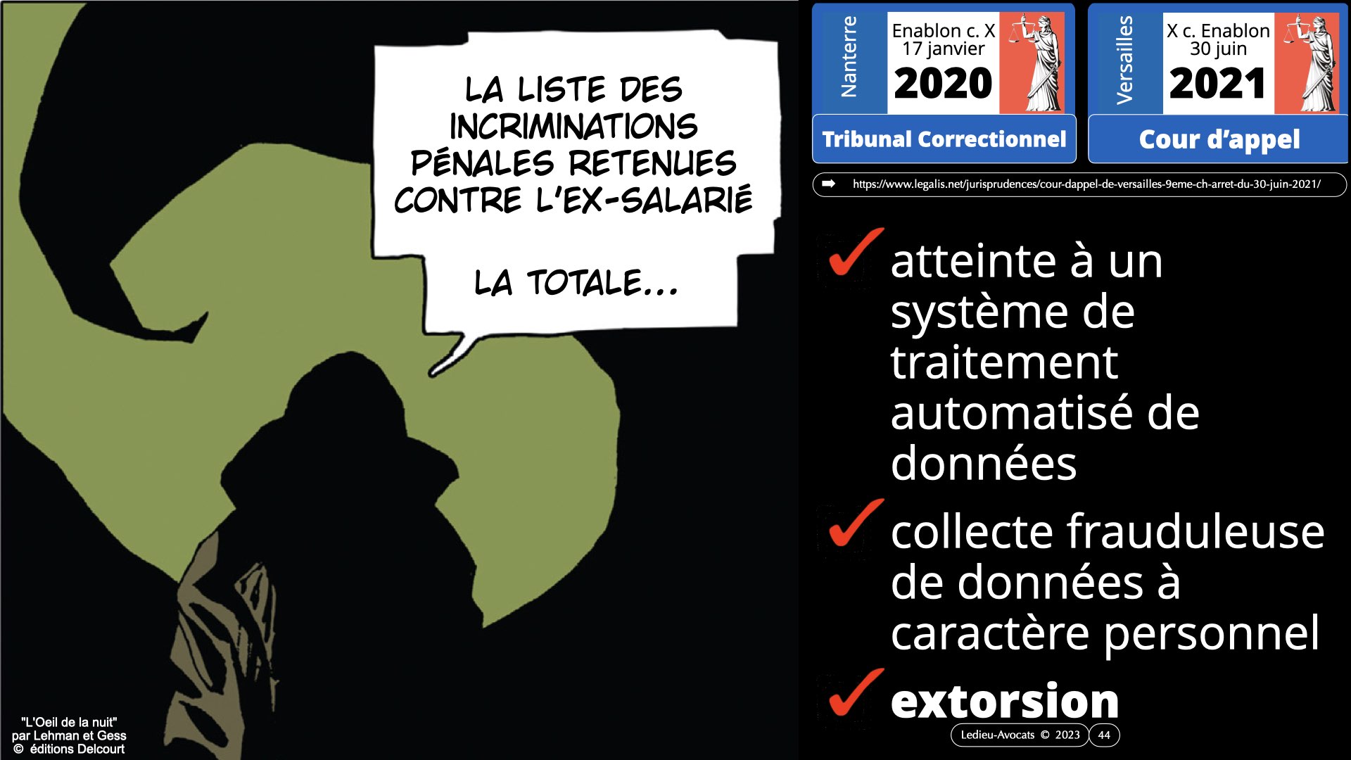 #522 la menace cyber expliquée aux Experts-Comptables ECF Ile de France 30 novembre 2023 © Ledieu-Avocats 2023.044