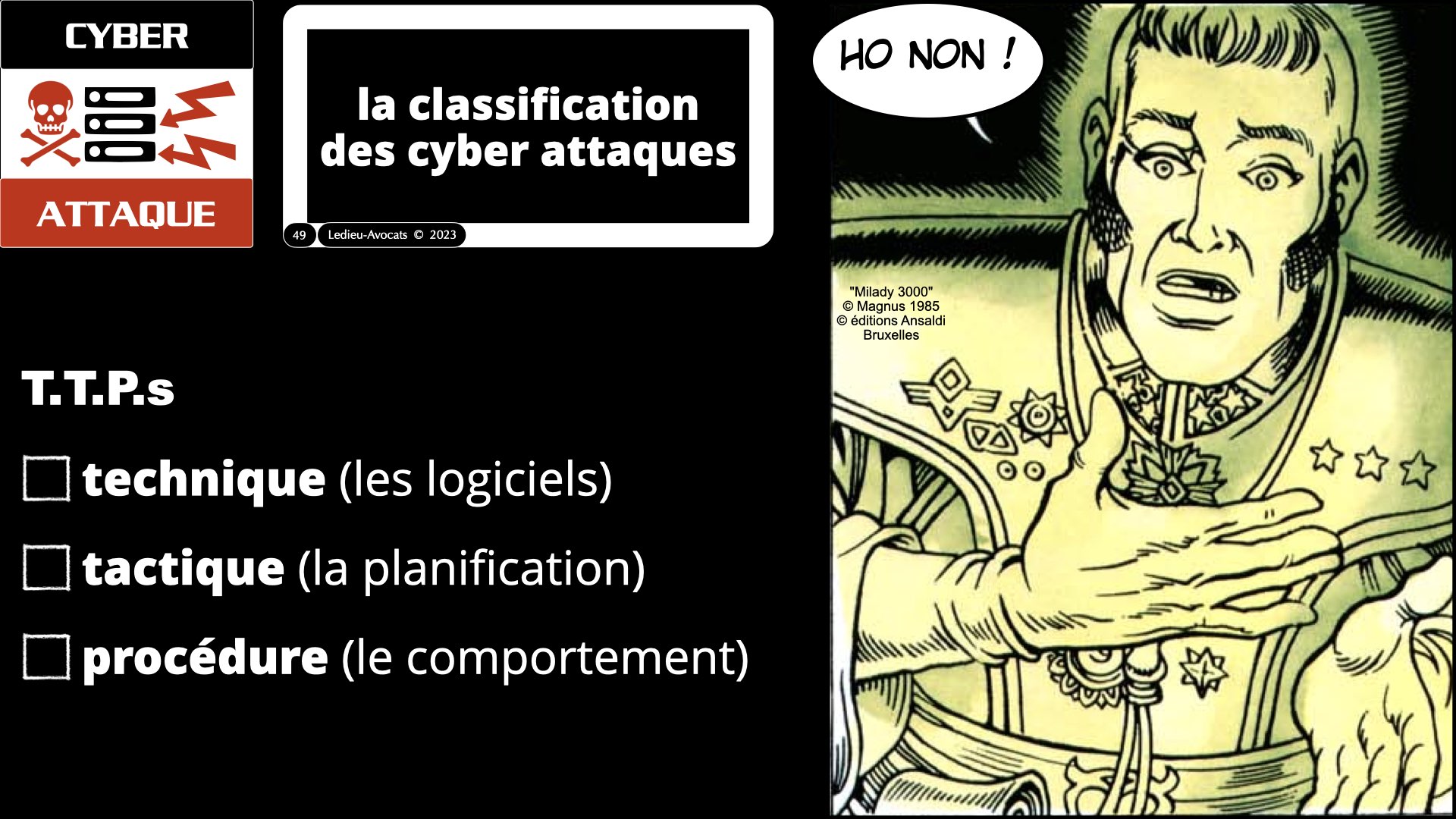 #522 la menace cyber expliquée aux Experts-Comptables ECF Ile de France 30 novembre 2023 © Ledieu-Avocats 2023.049