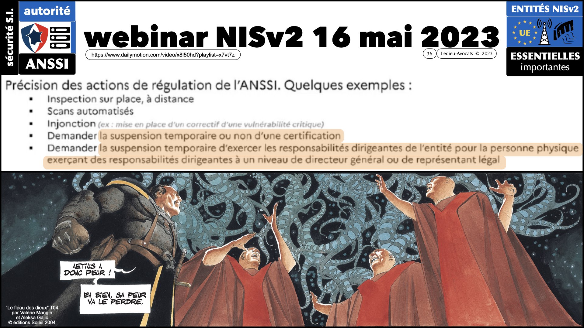 #523 Directive NISv2 prestataire de service de sécurité gérée webinar CERT GRAND EST © Ledieu-Avocats 2023.036