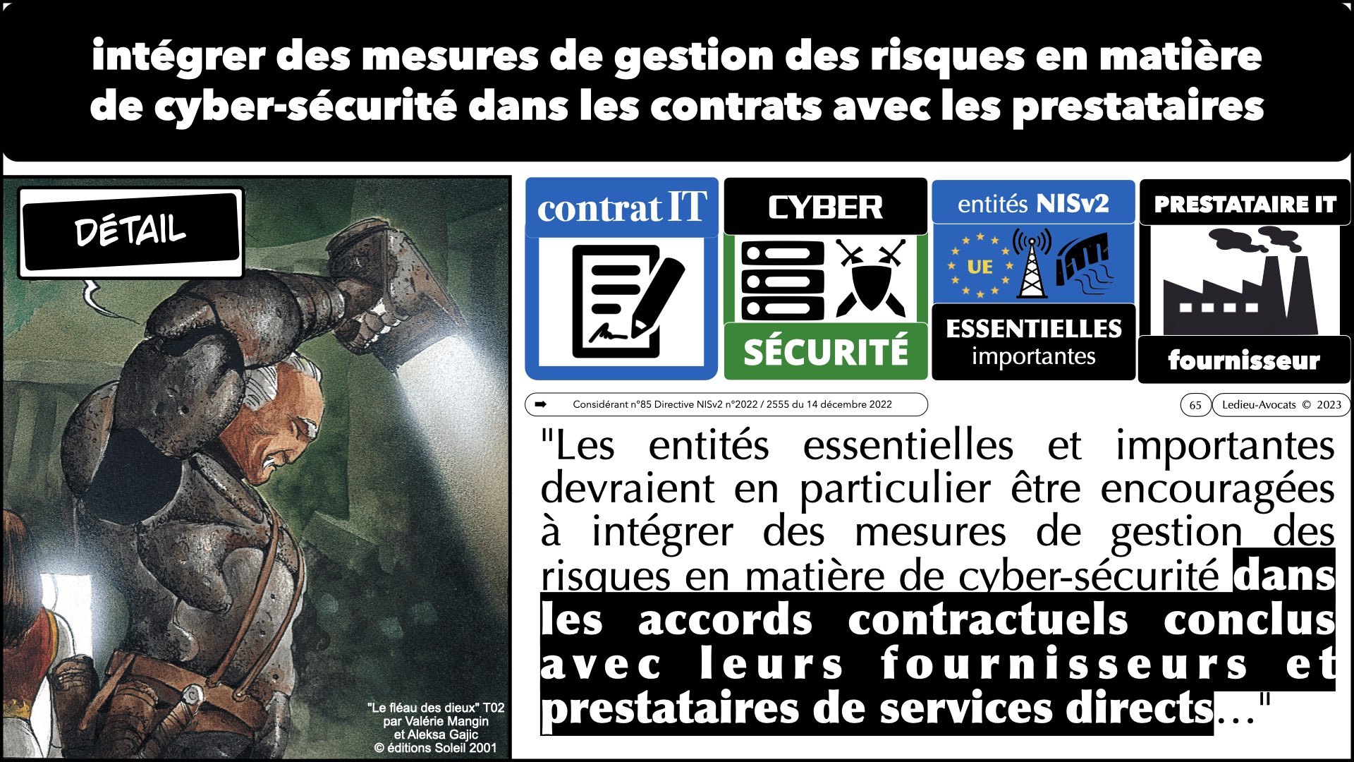 #523 Directive NISv2 prestataire de service de sécurité gérée webinar CERT GRAND EST © Ledieu-Avocats 2023.065