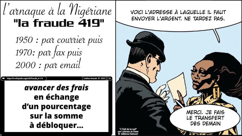 #527-2 MENACE CYBER et DROIT PENAL Ordre des Avocats de Paris 20 décembre 2023 © Ledieu-Avocats 2023.010