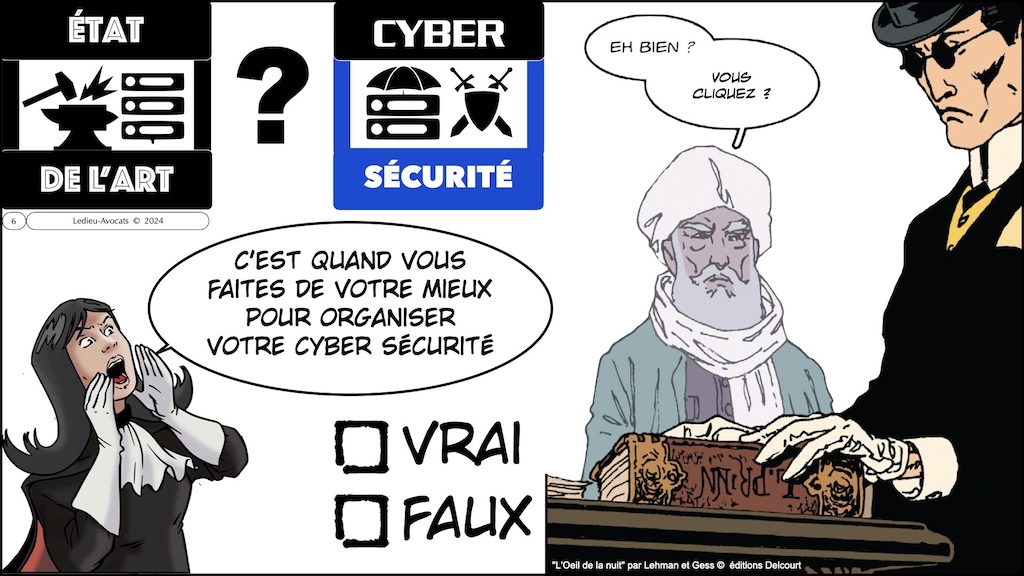 #531 cyber sécurité - état de l'art - négligence © Ledieu-Avocats 2024.006