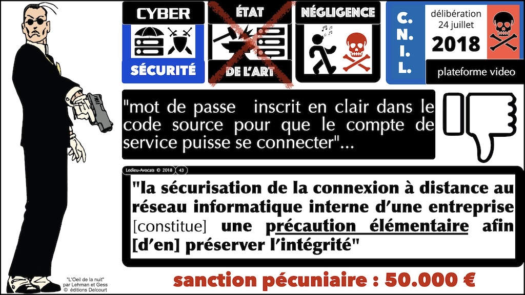 #531 cyber sécurité - état de l'art - négligence © Ledieu-Avocats 2024.043