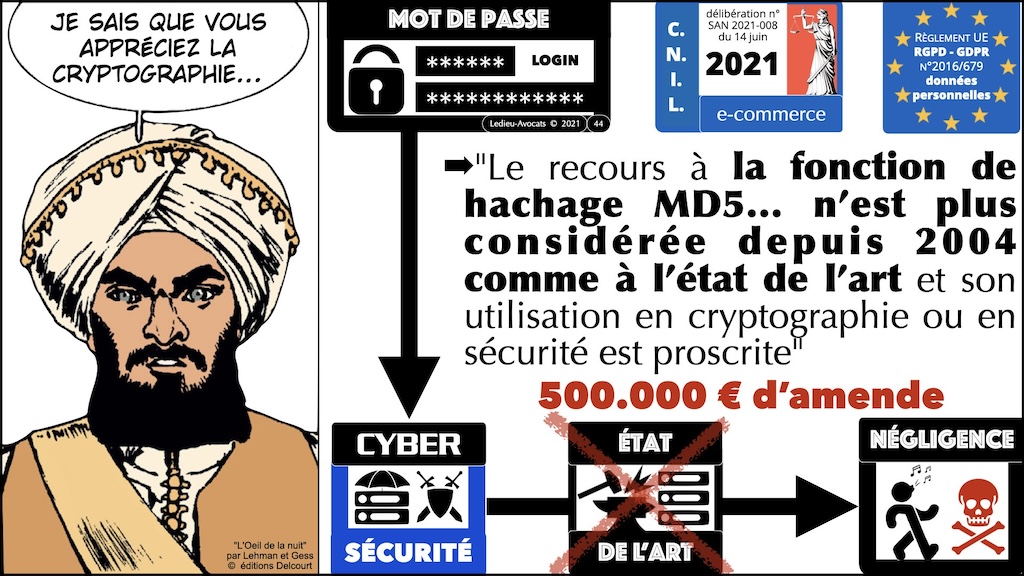#531 cyber sécurité - état de l'art - négligence © Ledieu-Avocats 2024.044