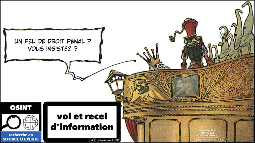 jurisprudence pénal ? le droit de l'OSINT #3 le droit de copie des data Open Source © Ledieu-Avocats 2023
