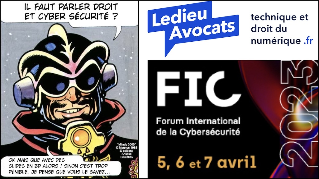 #543 les nouveaux enjeux de la cyber-sécurité et la cyber criminalité webinaire JURISCONFORME 22 mars 2024 © Ledieu-Avocats.010