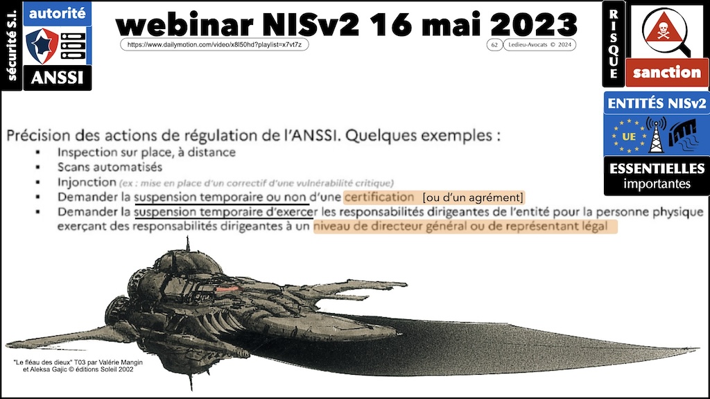 #546 directive NIS2 synthèse mise à jour au 9 avril 2024 MD6 Cyberday © Ledieu-Avocats 2024.062