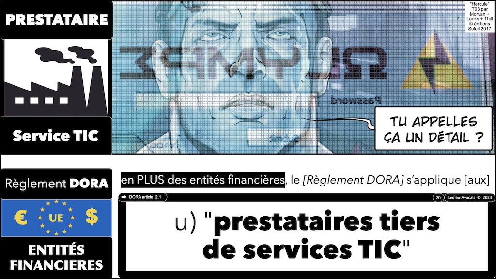 #469 DORA la cyber sécurité du secteur financier expliquée aux avocats d'affaires © Ledieu-Avocats 12-05-2023.020