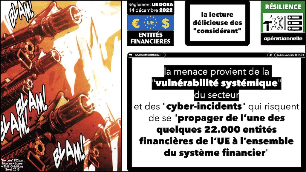 #469 DORA la cyber sécurité du secteur financier expliquée aux avocats d'affaires © Ledieu-Avocats 12-05-2023.049