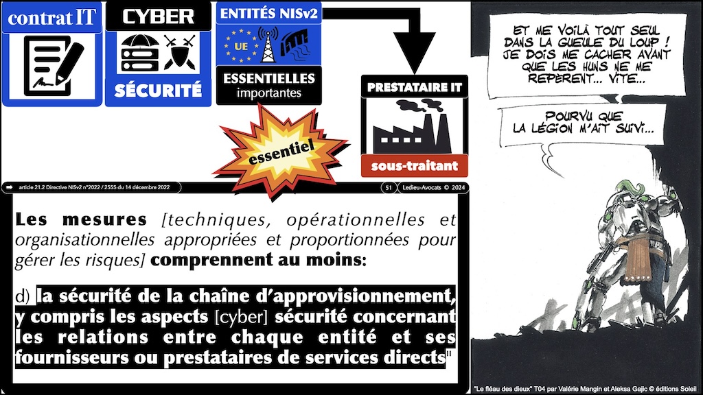 #567 SUPPLY CHAIN ATTAQUE NISv2 prestataire sous-traitant Cyber Show Paris © Ledieu-Avocats 27-05-2024.051