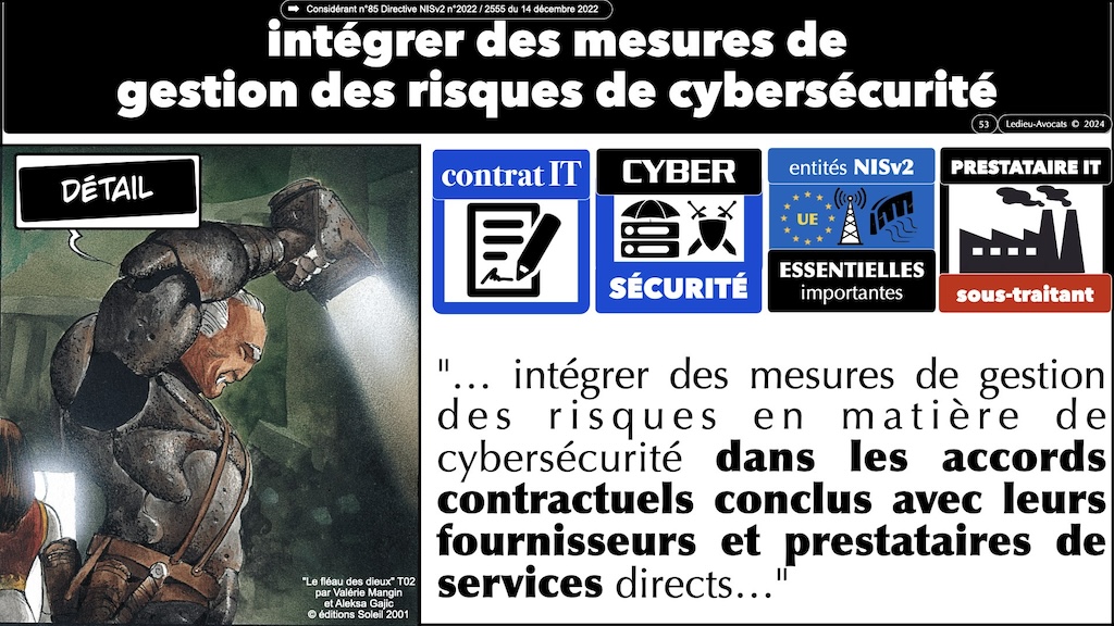 #567 SUPPLY CHAIN ATTAQUE NISv2 prestataire sous-traitant Cyber Show Paris © Ledieu-Avocats 27-05-2024.053
