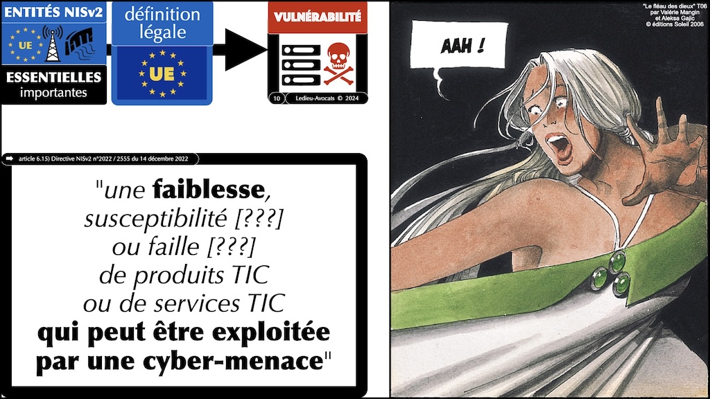 #571 quelles procédures légales de divulgation des vulnérabilités MàJ Code défense + LPM 2023 et Décret 2024 + NISv2 + DORA + TJ Albi © Ledieu-Avocats 29-06-2024.010