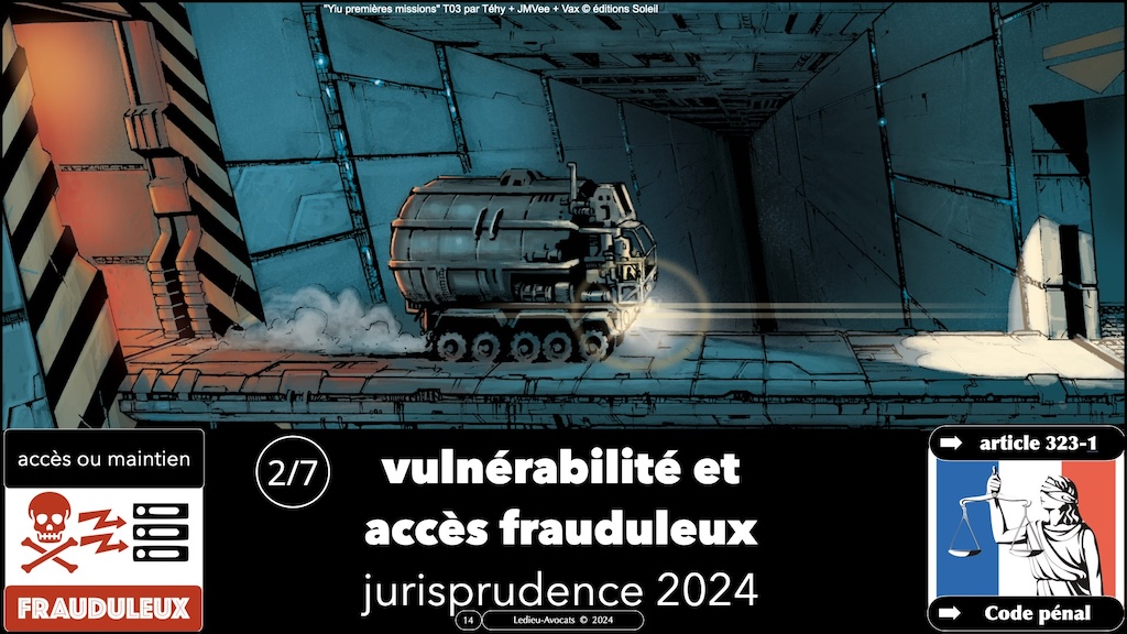 VULNERABILITE et ACCES FRAUDULEUX TJ Albi 6 juin 2024 quelles procédures légales de divulgation des vulnérabilités MàJ Code défense + LPM 2023 et Décret 2024 + NISv2 + DORA + TJ Albi © Ledieu-Avocats 06-2024