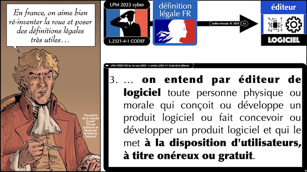 #571 quelles procédures légales de divulgation des vulnérabilités MàJ Code défense + LPM 2023 et Décret 2024 + NISv2 + DORA + TJ Albi © Ledieu-Avocats 29-06-2024.053