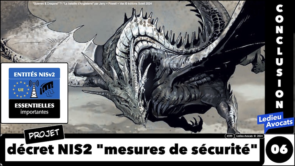 NIS2 décret projet mesures ANSSI de cyber-sécurité © Ledieu-Avocats 2024