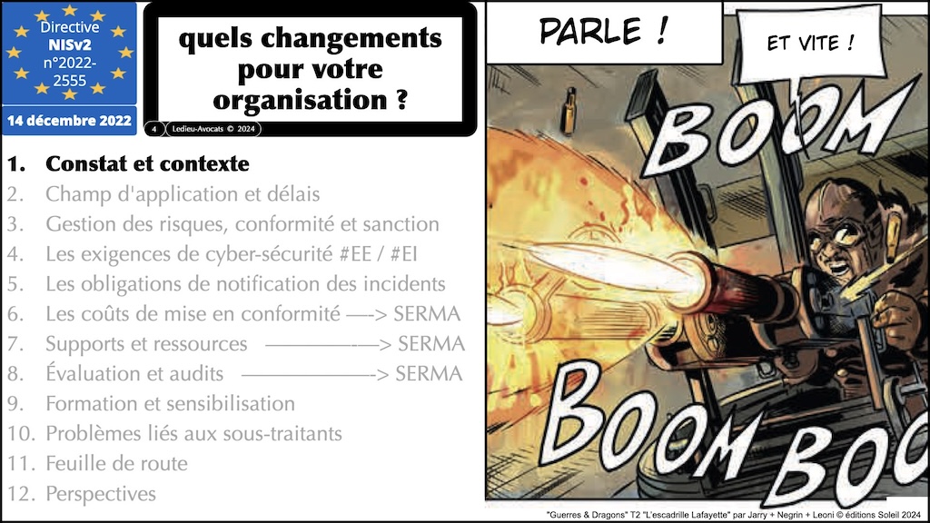 #581 NIS 2 quels changements pour votre organisation SERMA Safety and Security © Ledieu-Avocats 06-09-2024.004