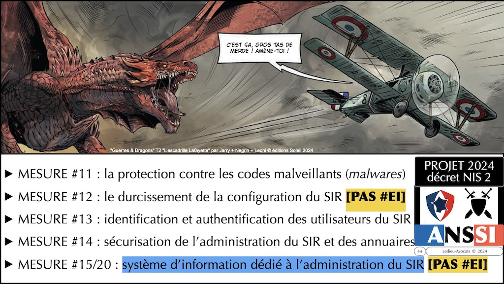 #581 NIS 2 quels changements pour votre organisation SERMA Safety and Security © Ledieu-Avocats 06-09-2024.044