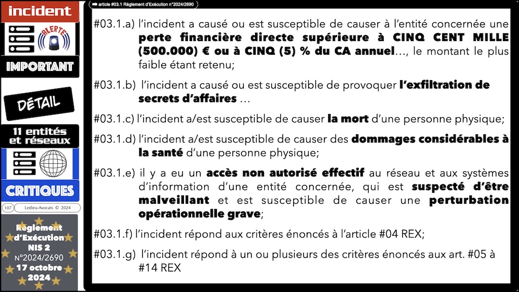 #590 NIS2 les vrais problèmes secteur agroalimentaire GIRAL 14 novembre 2024 © Ledieu-Avocats.107