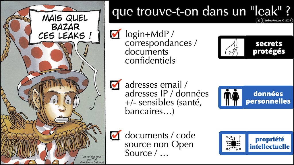 #591 OSINT et Leak c'est légal ou c'est pénal [OSINT-FR ECW 18 novembre 2024] © Ledieu-Avocats 17-11-2024.013