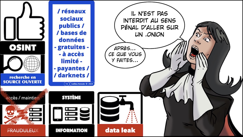 #591 OSINT et Leak c'est légal ou c'est pénal [OSINT-FR ECW 18 novembre 2024] © Ledieu-Avocats 17-11-2024.015